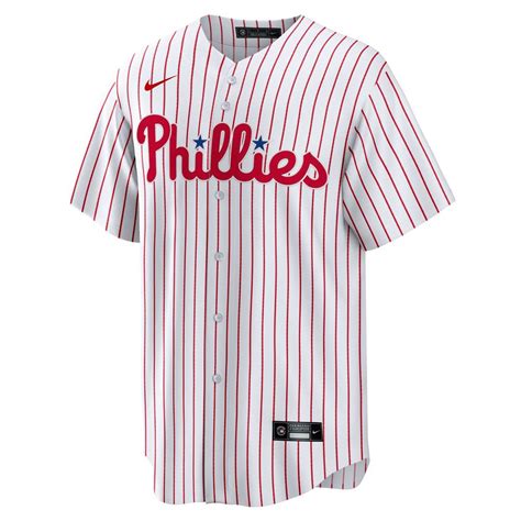 philadelphia phillies mens nike replica home jersey - white|phillies jerseys for sale.